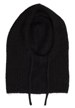 Accessoarer - Objmilu Knit Balaclava – Black