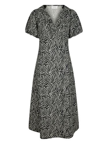 Klänningar - Illana zebra dress – Black