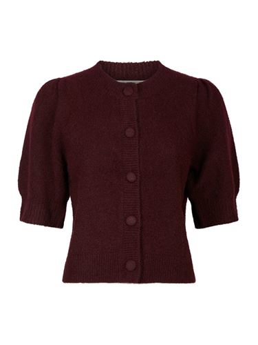 Tröjor/Koftor - Trudy Knit Cardigan – Wine