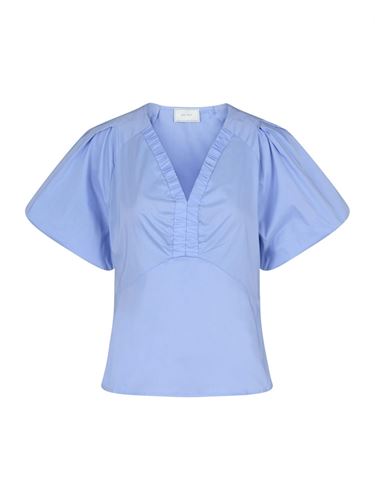 Blusar/Skjortor - Irina poplin blouse – sky blue