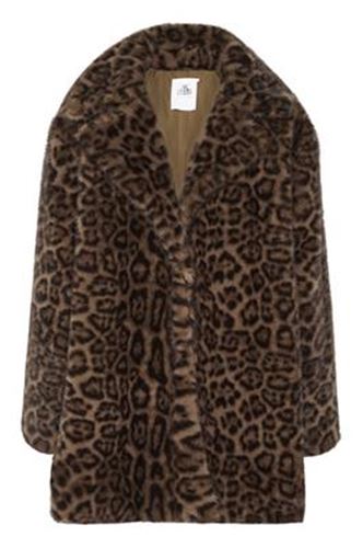 Kavajer/ytterplagg - KBTira Fur Jacket – Brown Leopard