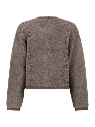 Tröjor/Koftor - Limo fluffy knit cardigan – Iron