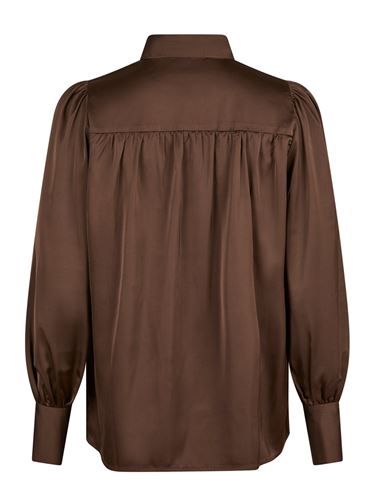 Blusar/skjortor - Jaz Bow Blouse – Brown