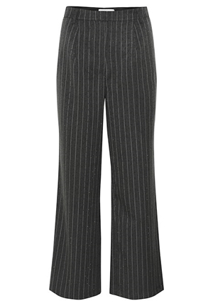 Byxor - KBTonja Pants – Gray Pinstripe