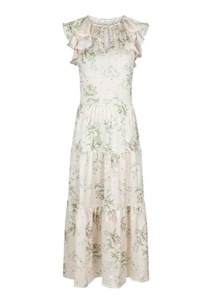 Klänningar - Messina Flower Field Dress – Off White