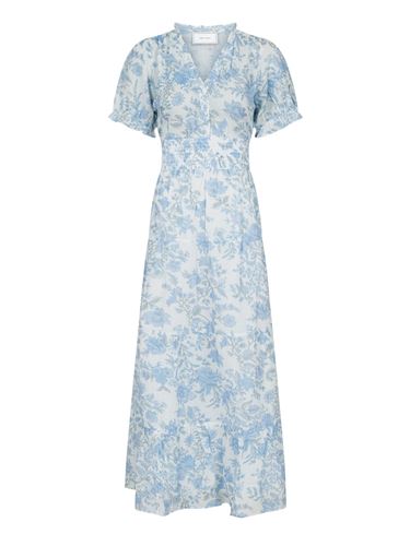 Klänningar - Kanza Rose Field Dress – Light Blue