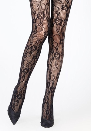 Accessoarer - Spets tights – Black