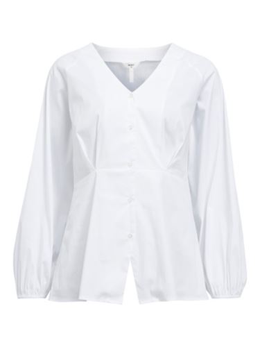 Blusar/Skjortor - Objtutta sculpture fit shirt – White