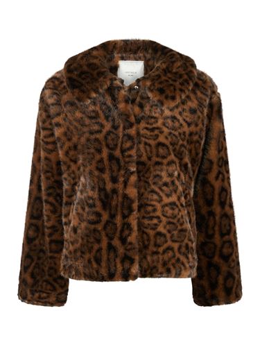 Kavajer/Ytterplagg - Melodie leo faux fur jacket – dark brown