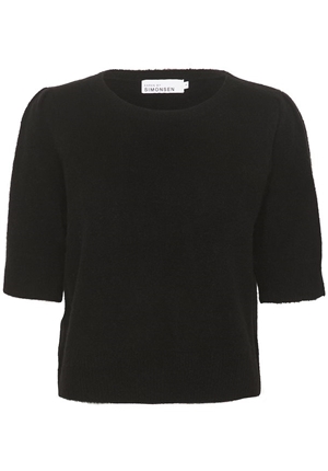 Tröjor/Koftor - KBNoabelle plain pullover – svart