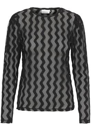 Tröjor/Koftor - KBRasmine long sleeve – svart