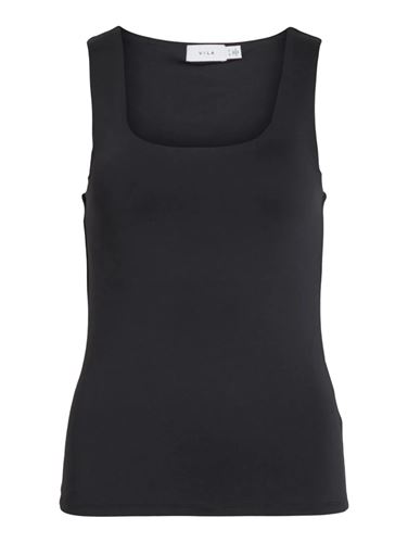 Toppar - Vikenza u-neck tank top – Black