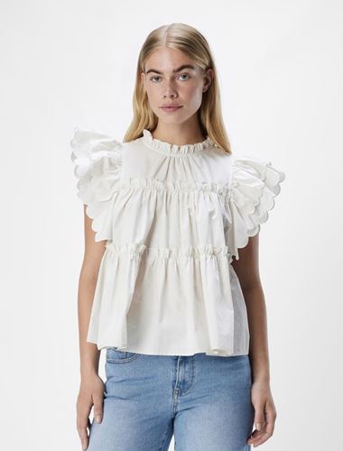 Blusar/Skjortor - Objhope top – white sand