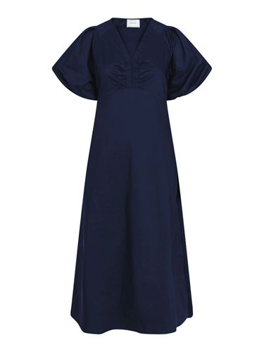 Klänning - Illana poplin dress – Navy