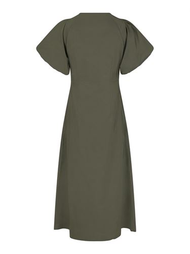 Klänning - Illana poplin dress – Army