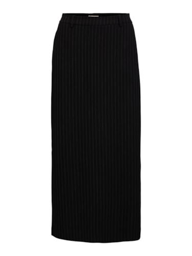 Kjolar - Objlisa long skirt – black/grey