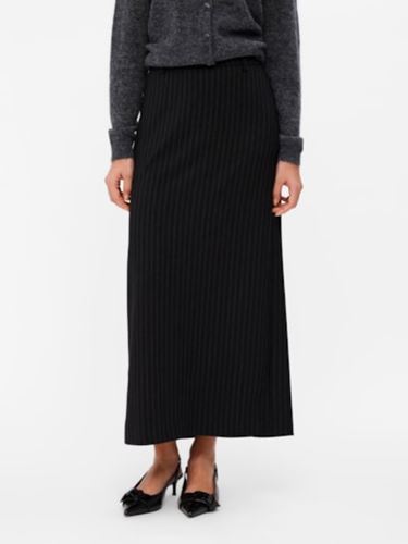 Kjolar - Objlisa long skirt – black/grey