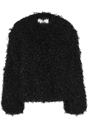 Kavajer/Ytterplagg - KBSpencer Fur Jacket – Black