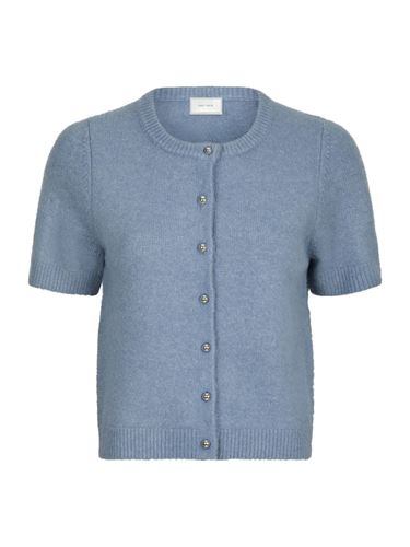 Tröjor/Koftor - Mitta knit cardigan – Smoke blue