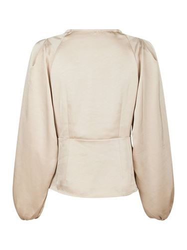 Blusar/skjortor - Istana heavy sateen blouse – Champagne