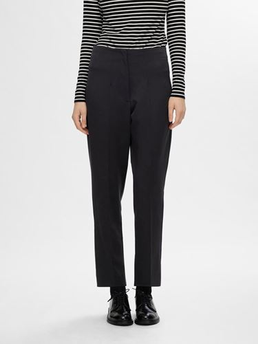 Byxor - Slfemma-tia tapered pant – black