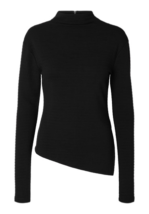 Toppar - Slfganna t-neck top – black