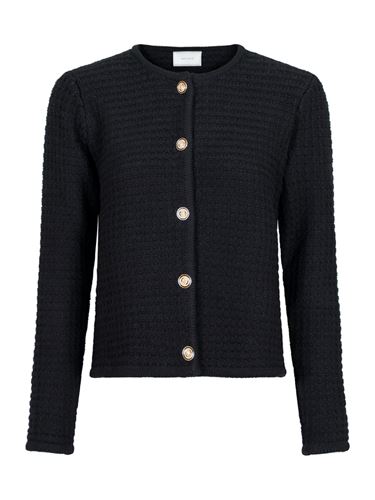 Blusar/Skjortor - Limone knit jacket – black